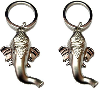 

MGP Fashion Ganesha Gift KeyChain Metal ComboNo.321 Key Chain(Multicolor)