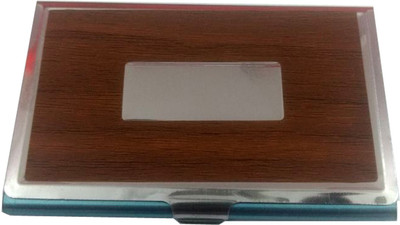 

one touch solution 20 Card Holder(Set of 1, Brown)