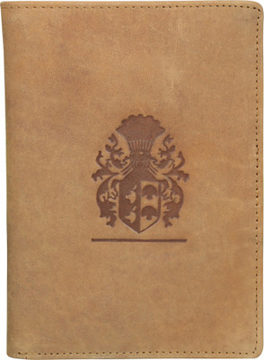 

Style 98 Boys Tan Genuine Leather Money Clip(9 Card Slots)