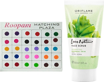 

Oriflame Sweden Bindi with Love Nature Face Scrub Aloe Vera(50ml)(Set of 2)