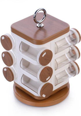 

Shubheksha 12 Jars Spice Set 1 Piece Spice Set(Plastic)