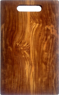 

Oxford Premium Teak Vegetable, Fruit, Bread, Cheese, Pizza, Serving Wooden Cutting Board(Brown Pack of 1)