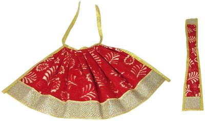

FashBlush Durga, Lakshmi, Saraswati, Parvati Dress(Silk)