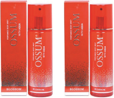 

OSSUM BLOSSOM 190 ML ( PACK OF 2 ) Deodorant Spray - For Women(190 ml, Pack of 2)