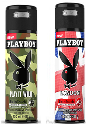 Playboy london hotsell deodorant spray