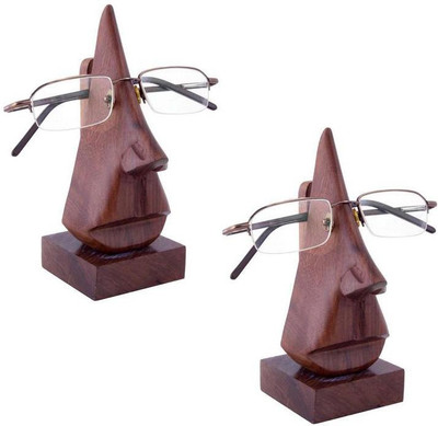 

Craft Art India 1 Compartments wooden Spectacles Holder(Brown)