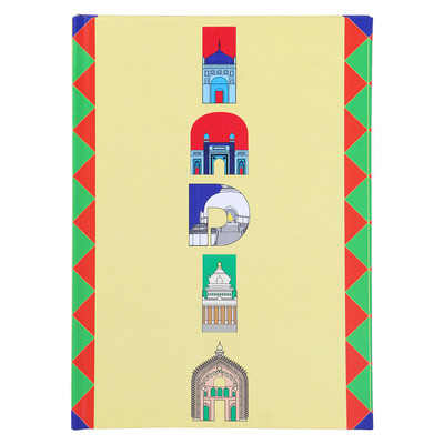 

Toshakhana A5 Diary(Indian monument collection diary, Multicolor)