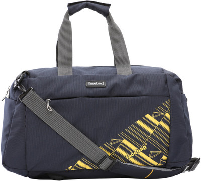 

FACEBAG 8 inch/20 cm Facebag-TBA-10-Small-Navy-Blue-Duffel-Bag Travel Duffel Bag(Blue)