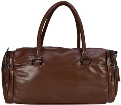 

Old Tree (Expandable) Plain Brown Travel Duffel Bag(Brown)