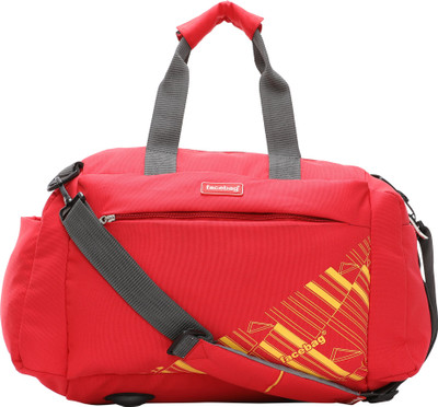 FACEBAG 8 inch/20 cm TBA 10 Small Red Duffel Bag Duffel Without Wheels FACEBAG Duffel Bags