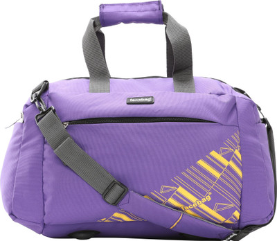 

FACEBAG 8 inch/20 cm Facebag-TBA-10-Small-Purple-Duffel-Bag Travel Duffel Bag(Purple)