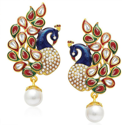 Peacock earrings flipkart hotsell