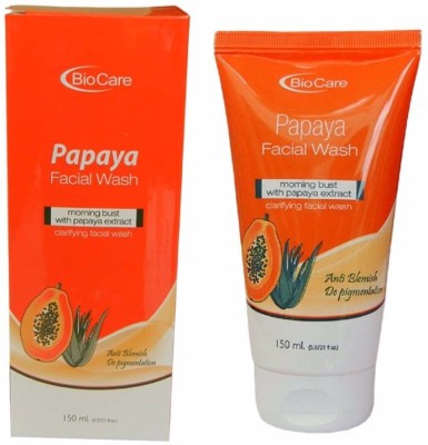 BIOCARE Anti Bacterial Papaya For Depigmentation Face Wash(150 ml)