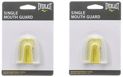 

Everlast SINGLE MG Clear w Case Mouth Guard(White)