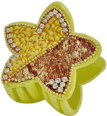 

Maayra Women's Star shape Pack of 1 Hair Claw(Yellow)