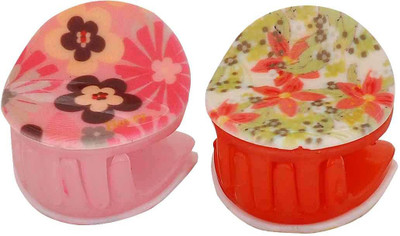 

Maayra Women's Designer Pack of 2 Hair Claw(Multicolor)