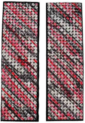 

Maayra Women's Shining Sparkling Pack of 2 Hair Clip(Red)