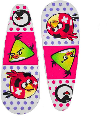 

Maayra Girls's Cartoon Bird Shape Pack of 2 Tic Tac Clip(Pink)