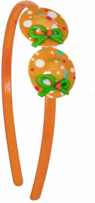 

Maayra Girls's Hats shape Pack of 1 Hair Band(Yellow)