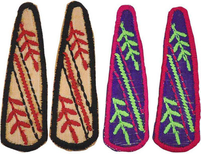 

Maayra Girls's Leaf shape Pack of 4 Tic Tac Clip(Multicolor)