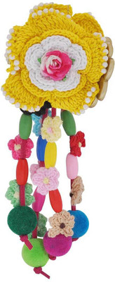

Maayra Women's Hanging Flower Pack of 1 Hair Claw(Multicolor)