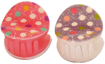 

Maayra Women's Designer Pack of 2 Hair Claw(Multicolor)