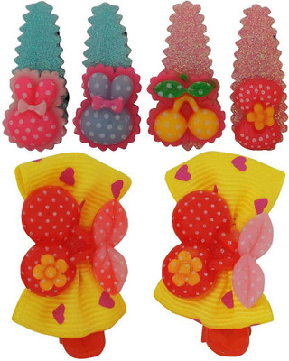

Maayra Girls's Cute Designs Pack of 6 Tic Tac Clip(Multicolor)