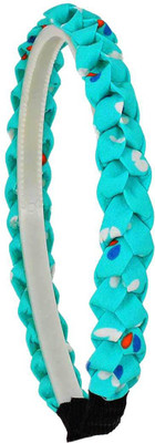 

Maayra Girls's Designer Pack of 1 Hair Band(Blue)