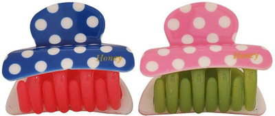 

Maayra Women's Designer Pack of 2 Hair Claw(Multicolor)