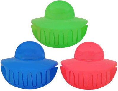 

Maayra Women's Plain Pack of 3 Hair Claw(Green)