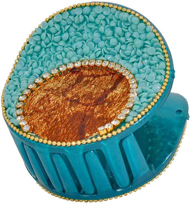 

Maayra Women's Designer Pack of 1 Hair Claw(Blue)