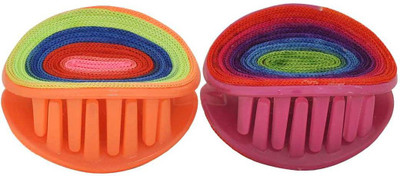

Maayra Women's Paisley design Pack of 2 Hair Claw(Multicolor)