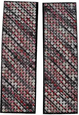

Maayra Women's Shining Sparkling Pack of 2 Hair Clip(Red)