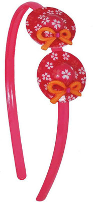 

Maayra Girls's Hats shape Pack of 1 Hair Band(Pink)