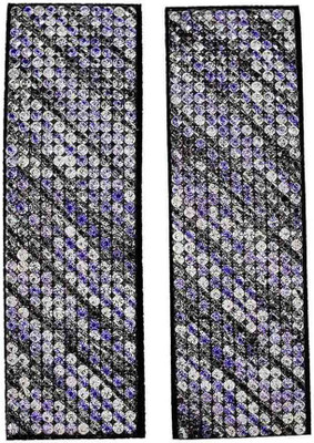 

Maayra Women's Shining Sparkling Pack of 2 Hair Clip(Blue)