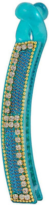 

Maayra Women's Designer Pack of 1 Hair Claw(Blue)