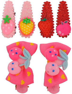 

Maayra Girls's Cute Designs Pack of 6 Tic Tac Clip(Multicolor)