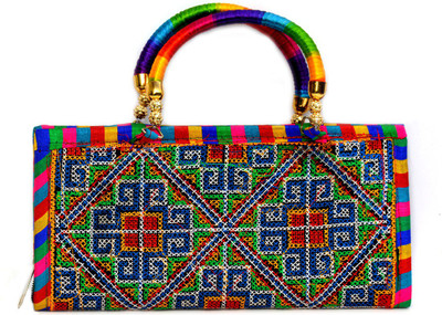 

Art Godaam Hand-held Bag(Multicolor)