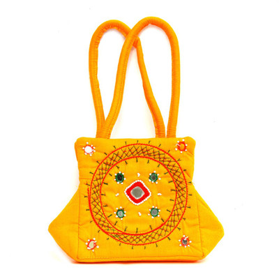 Art Godaam Hand-held Bag(Yellow)