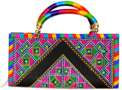 

Art Godaam Hand-held Bag(Multicolor)