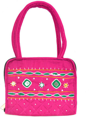

Art Godaam Hand-held Bag(Pink)