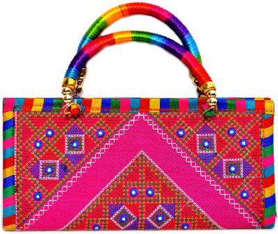 

Art Godaam Hand-held Bag(Multicolor)