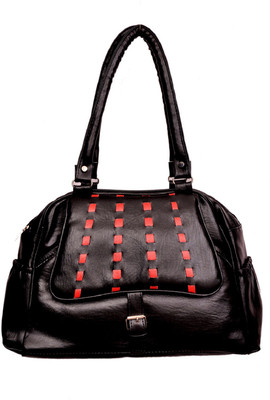 

hotway Shoulder Bag(Black, Red)