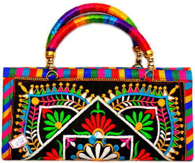 

Art Godaam Hand-held Bag(Multicolor)
