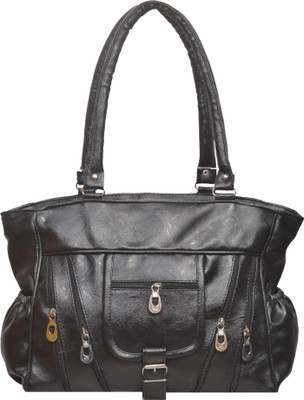 

mango star Hand-held Bag(Black)