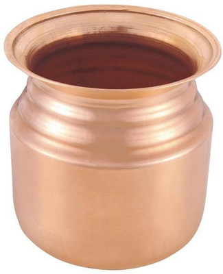 

Craft Art India Brown Copper Lota / Pitcher Drink ware Utensils, Ayurvedic Treatment Healing Copper Kalash(Height: 4.232283464566929 inch, Brown)