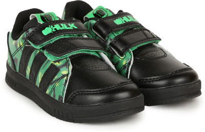 

ADIDAS Boys & Girls Velcro Sneakers(Black, Bkgn