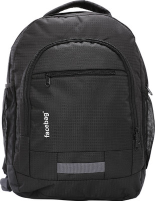 

FACEBAG 15.6 inch Laptop Backpack(Black)
