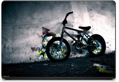 

Anweshas Printed on 3M Vinyl, Premium Quality, HD, UV Printed, Laminated, Bubble Free, Scratchproof, Washable, Easy to Install Laptop Skin/Sticker/Vinyl/Cover for 13.1, 13.3, 14.1, 14.4, 15.1, 15.6 inches (BicycleArt) vinyl Laptop Decal 15.6