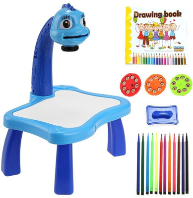 

Zest 4 Toyz 3 in 1 Kids Super Fun Drawing Projector - Table Lamp, Projector, Painting(Multicolor)